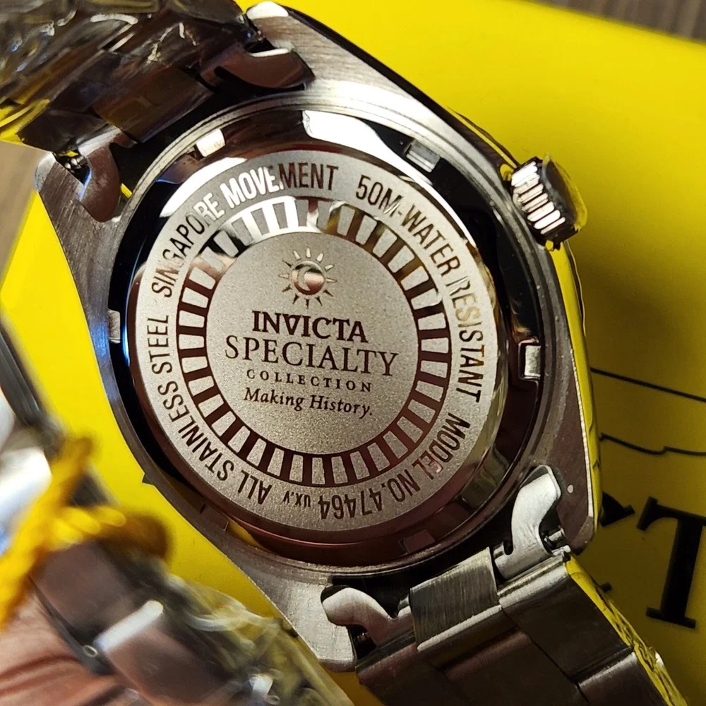 Invicta Specialty Watch Womenss Silver New Stainless Steel 47464 Water Resistant